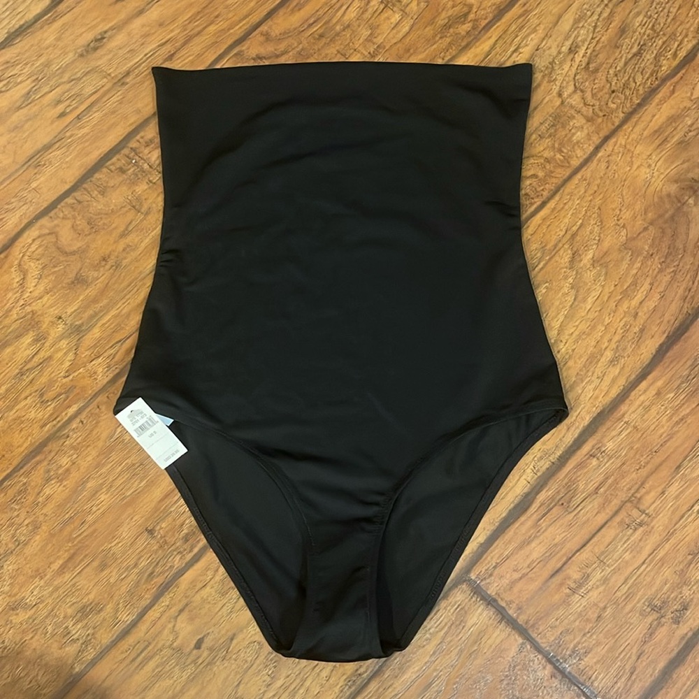 Aerie Black Bikini Bottoms, High Waisted